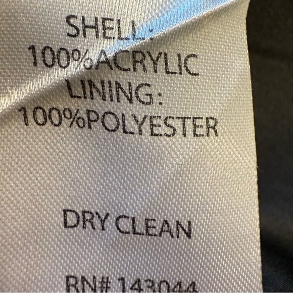 Belle Vere Size Small Faux Fur Emerald Green & Black Moto Style Jacket EUC - Picture 8 of 9